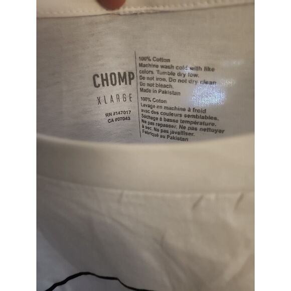 Chomp Shirt Men Death Of Fear Graphic Tee Short Sleeve New Excellent Small CR10 - Picture 3 of 6